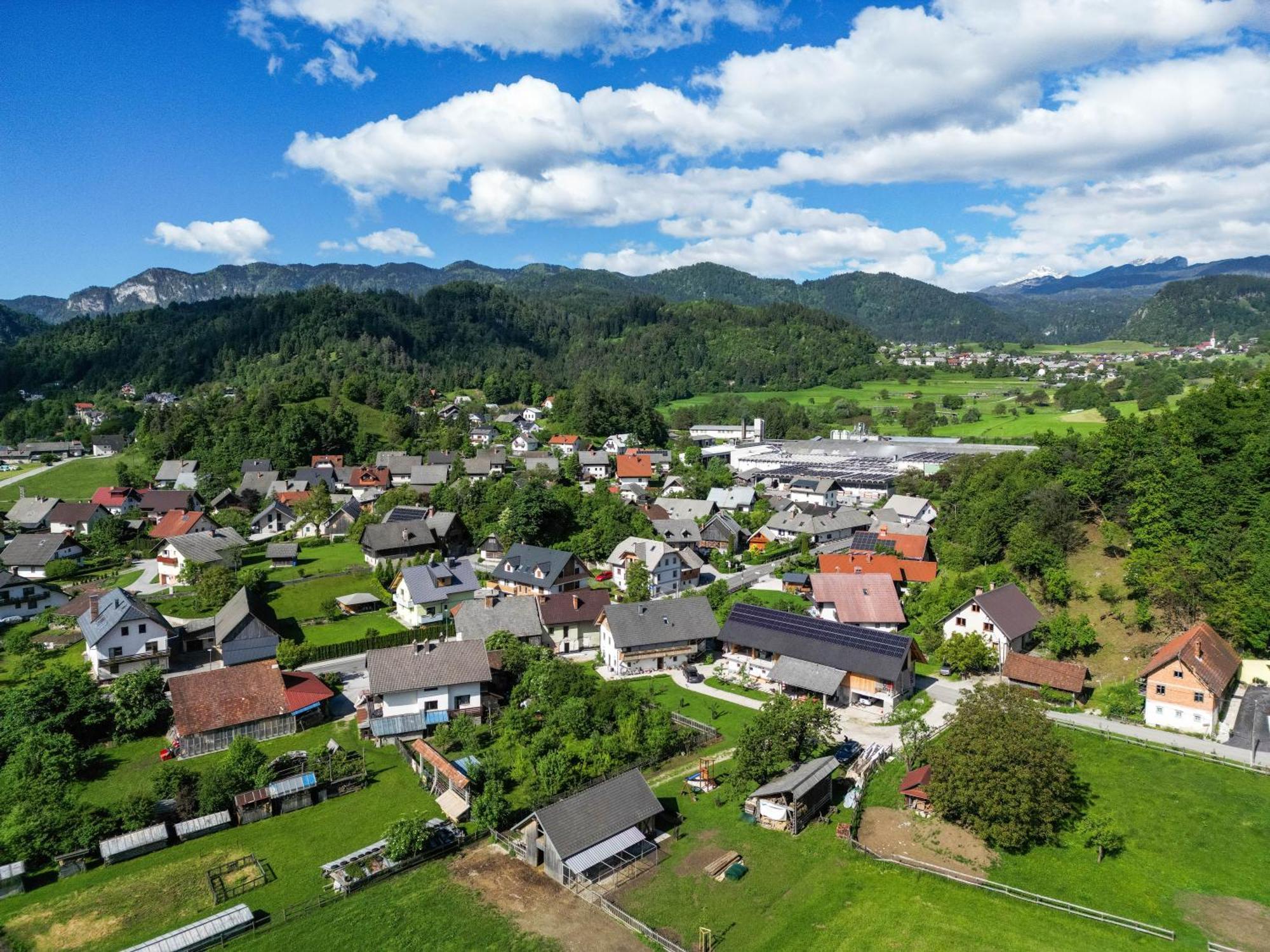 Vila Turisticna Kmetija Grabnar Bled Exteriér fotografie