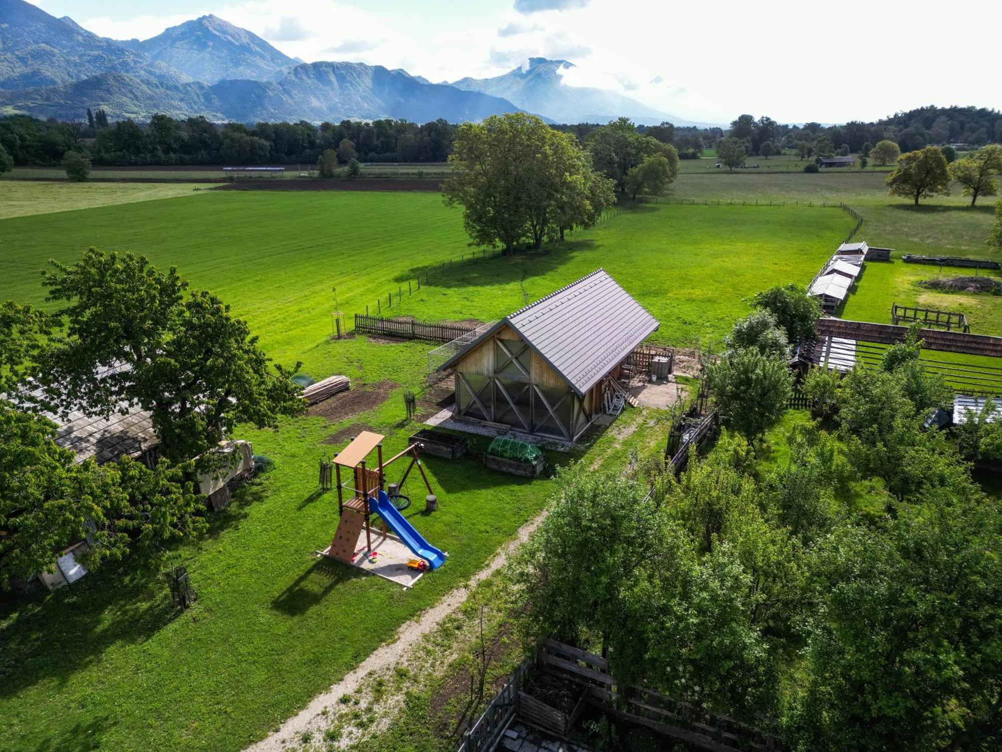 Vila Turisticna Kmetija Grabnar Bled Exteriér fotografie