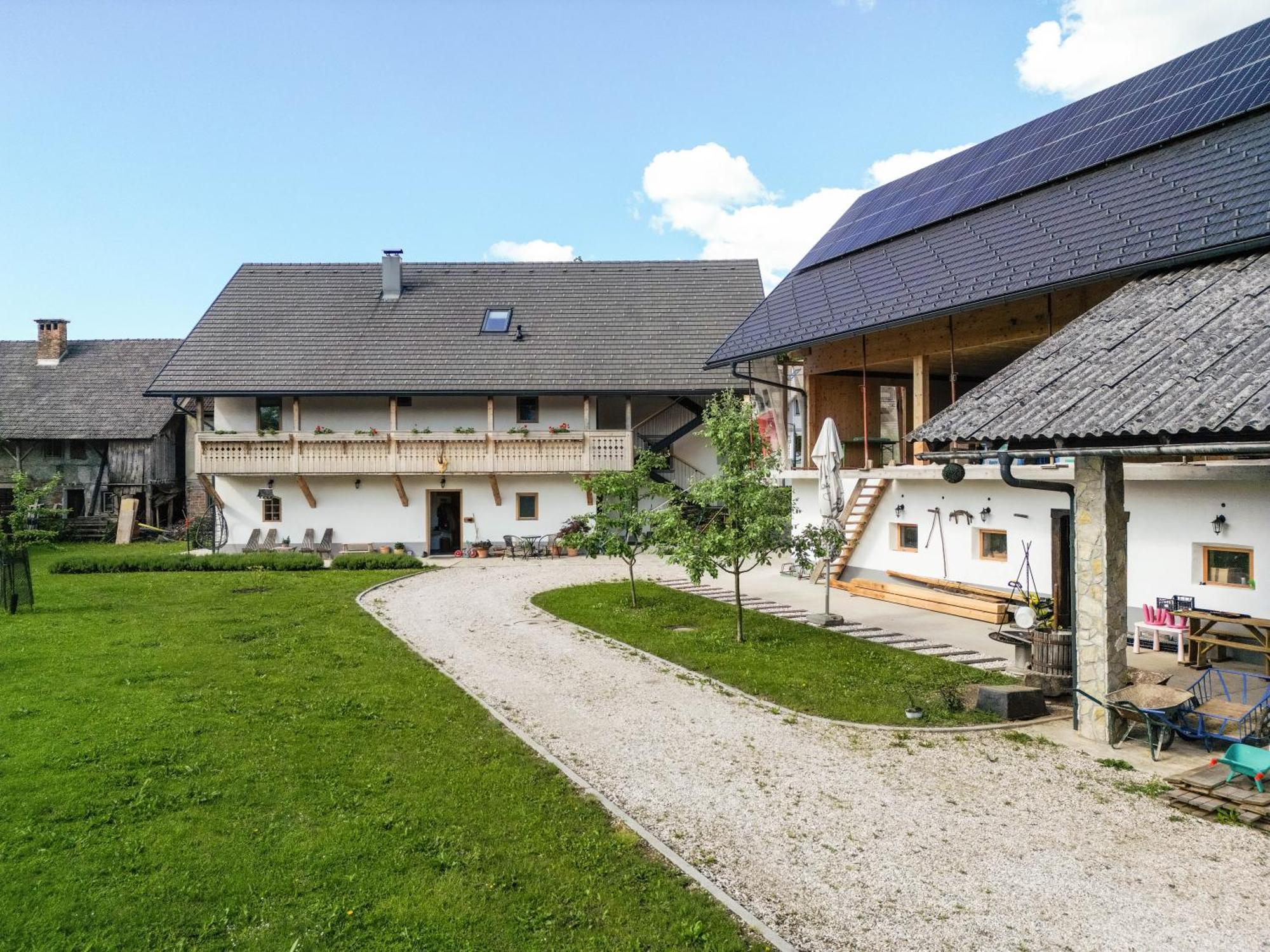 Vila Turisticna Kmetija Grabnar Bled Exteriér fotografie