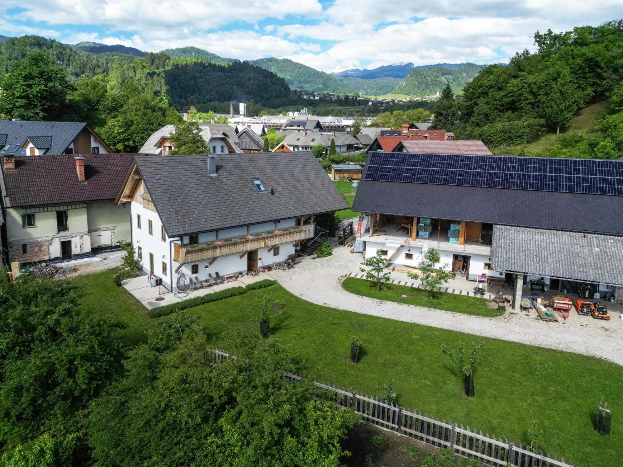 Vila Turisticna Kmetija Grabnar Bled Exteriér fotografie